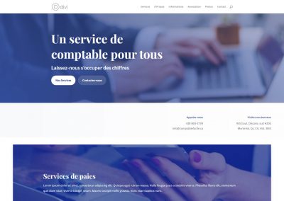 Thème WordPress premium No1 / Conception Web Pro agence web situé à Montréal