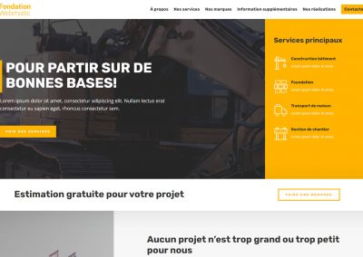 Thème WordPress premium No2 / Conception Web Pro agence web situé à Montréal