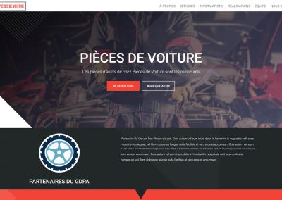 Thème WordPress premium No5 / Conception Web Pro agence web situé à Montréal